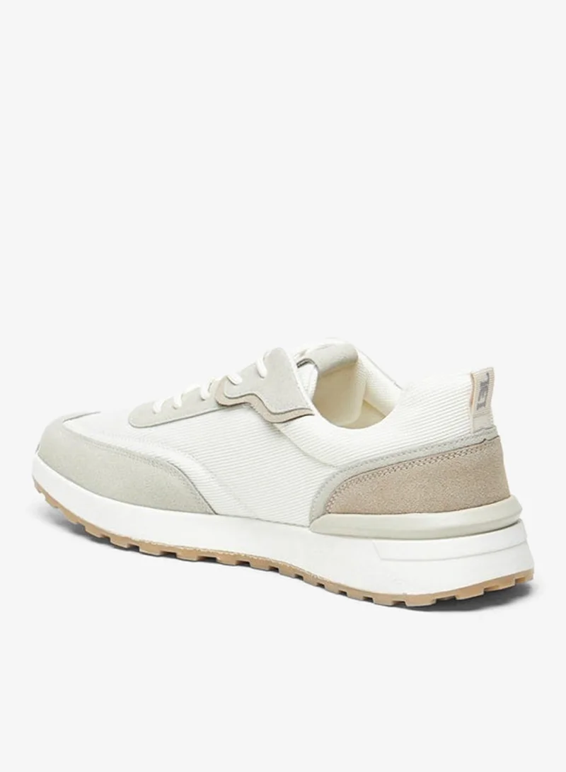 LBL Men's Textured Lace-Up Sneakers